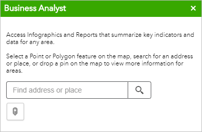 Agregar un punto al mapa para infografías.